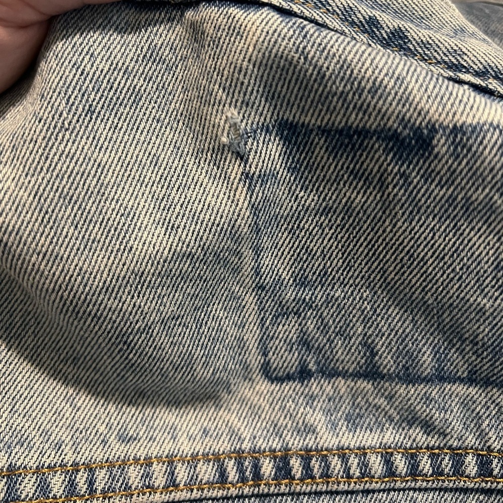 Levi’s Altered Reform Denim Patchwork Trucker Jac… - image 16